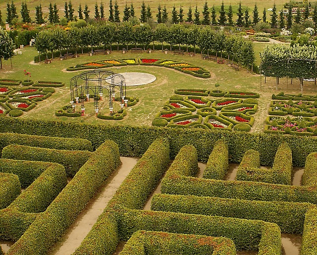 Ogród w stylu Francuskim