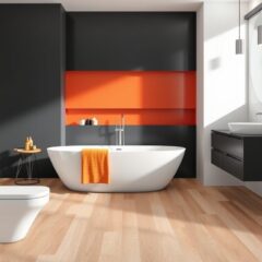 Winyl w łazience: kiedy montaż paneli ma sens i jak zadbać o trwałość podłogi