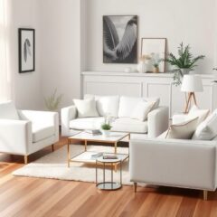 Podłoga do białych mebli: jak wybrać odcień między harmonią a kontrastem we wnętrzu