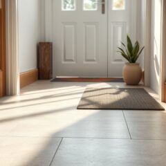 Podłoga do przedpokoju odporna na piasek: jak wybrać trwałe i łatwe w utrzymaniu rozwiązanie