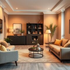 Szara podłoga z czym łączyć, by stworzyć ciepłe i spójne wnętrze bez zimnego efektu