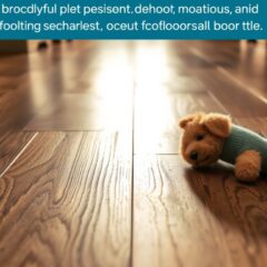 Podłoga odporna na pazury psa: jak wybrać trwały i bezpieczny materiał do domu ze zwierzętami